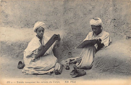 Algérie - Talebs Recopiant Les Versets Du Coran - Ed. Neurdein ND Phot. 375A - Andere & Zonder Classificatie