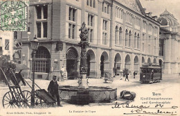 BERN - Kindlifresserbrunnen Und Kornhausplatz - La Fontaine De L'orgre - Verlag Ernst Selhofer 20 - Berna