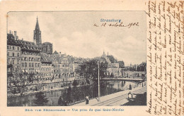 STRASBOURG - Vue Prise Du Quai Saint-Nicolas - Strasbourg