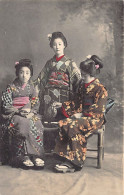 Japan - Three Geishas Taking Tea - Andere & Zonder Classificatie