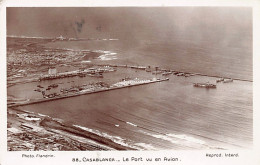 CASABLANCA - Le Port - Vue Aérienne - Ed. Flandrin 88 - Casablanca