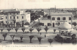 Tunisie - SFAX - La Poste, Le Contrôle Civil Et La Place Du Gouvernement - Ed. LL Lévy 3 - Tunisia