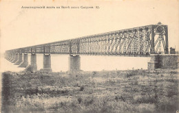 Russia - Near SYZRAN - Alexander II Bridge On The Volga River (Samara Oblast) - Ed. Scherer, Nabholz And Co. 82 - Rusland