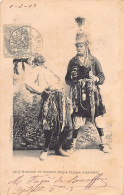 Algérie - CONSTANTINE - Musicien Et Danseur Nègres - CARTE LÉGÈREMENT DÉCOLLÉE - Ed. Guiglion 20 - Escenas & Tipos