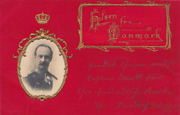 Denmark - King Frederick VIII Of Denmark - EMBOSSED POSTCARD - Dinamarca