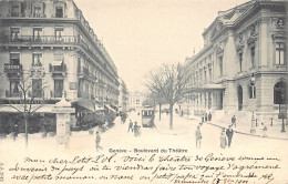 GENÈVE - Boulevard Du Théâtre - Tramway - Ed. Jullien Frères 2042 - Genève