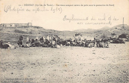 Tunisie - DÉHIBAT - Caravane Campant Autour Du Puits Sous La Protection Du Bordj - Ed. A. Muzi 22 - Tunisia