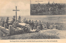 LIEU-DIT LE PAVÉ Margny-aux-cerises (60) Le Monument Aux Mort Définitif D'une Colonne Automobile Allemande - GUERRE 1914 - Andere & Zonder Classificatie