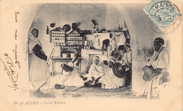 Algérie - ALGER - Café Maure - Ed. Arnold Vollenweider 38 - Algeri