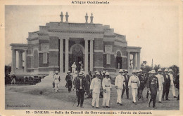 Sénégal - DAKAR - La Salle Du Conseil Du Gouvernement - Sortie Du Conseil - Ed. Quatineau 33 - Sénégal