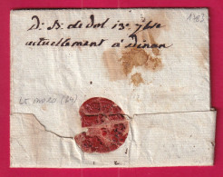 DEBOURSE MANUSCRIT DE DOL DE BRETAGNE 1783 LENAIN N°5 INDICE 20 DEPART BETHUNE LN°4 PAS DE CALAIS LETTRE - 1701-1800: Precursores XVIII