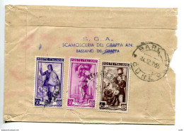 Campione Senza Valore - Piccola Busta Spedita Per Espresso - 1946-60: Storia Postale