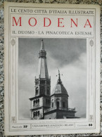 Bi Le Cento Citta' D'italia Illustrate Modena Cit Il Duomo La Panicoteca Estense - Zeitschriften & Kataloge