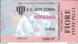 Bl74 Biglietto Calcio Ticket Juve Stabia - Nocerina 1996-97 - Tickets - Entradas