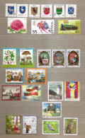 (!) Latvia 2010 Full Year Set  Train , Birg Uhu , Hockey  USED  (0) - Lettland