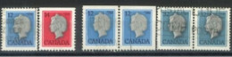 CANADA - 1977, QUEEN ELIZABETH II. STAMPS SET OF 6, USED. - Used Stamps