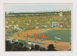 Russia USSR Soviet Union Moscow LENIN Stadium, Soccer Football, Vintage 1960s Photo Postcard RPPc AK (1332) - Stadien