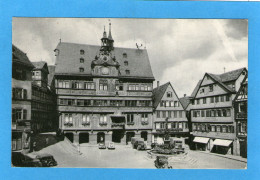 Universitätsstadt TÜBIGEN - Marktplatz Mit Rathaus  1964 - Tübingen