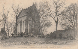 Saint Geniès Chapelle Du Cheylard Marché Aux Moutons - Autres & Non Classés