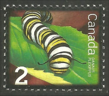 Canada Insecte Insect Insekt Papillon Chenille Caterpillar Butterfly Schmetterling Raupe MNH ** Neuf SC (C23-28b) - Autres