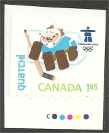 Canada Ice Hockey Glace Booklet Carnet Vancouver 2010 MNH ** Neuf SC (C23-13cc) - Inverno2010: Vancouver