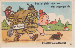 51 - CHALONS SUR MARNE - CARTE A SYSTEME - Châlons-sur-Marne