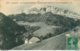 CPA La Grande Chartreuse-Le Grand Som Vu De Valombrey-Timbre       L2370 - Other & Unclassified