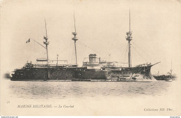 CPA Bâteau-Marine Militaire-Le Courbet-49      L2429 - Warships