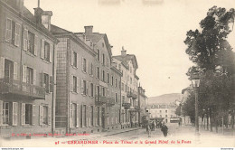 CPA Gerardmer-Place Du Tilleul Et Le Grand Hôtel De La Poste-95     L2430 - Gerardmer