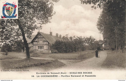 CPA Environs De Verneuil Sur Avre-Ecole Des Roches-La Guichardière-Pavillon Normand Et Passerelle-14     L2431 - Verneuil-sur-Avre