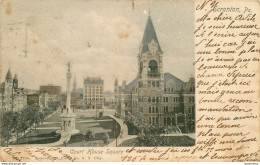 CPA Scranton-Court House Square-Timbre    L1934 - Andere & Zonder Classificatie