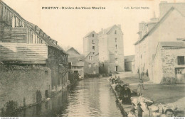 CPA Pontivy-Rivière Des Vieux Moulins     L1934 - Pontivy