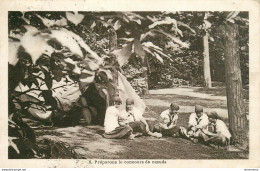 CPA Scoutisme-Préparons Le Concours De Noeuds-6-Timbre     L1934 - Scoutismo