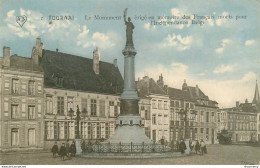 CPA Tournai-Le Monument érigé En Mémoire Des Français Mort Pour L'indépendance Belge-2    L1987 - Doornik