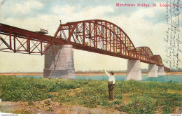 CPA Merchants Bridge,St.Louis-Missouri-Timbre    L1987 - St Louis – Missouri