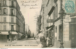 CPA Bois Colombes-Rue Des Bourguignons-32-Timbre     L1972 - Colombes