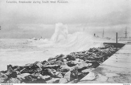 CPA Colombo-Breakwater During South West Monsoon-Timbre     L1972 - Sri Lanka (Ceilán)