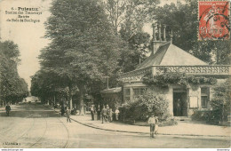 CPA Puteaux-Station Des Tramways-Entrée Du Bois De Boulogne-6-Timbre     L1972 - Puteaux