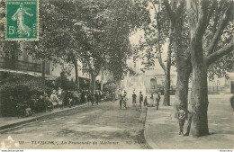 CPA Tlemcen-Sidi Haloui-La Promenade Du Méchouar-129-Timbre    L1845 - Tlemcen