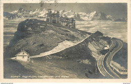 CPA Rigi Kulm-Nebelmeer Und Alpen-Timbre    L1151 - Sonstige & Ohne Zuordnung