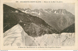 CPA Chamonix-Mont Blanc-L'hôtel De Montenvers Et La Chaine Des Aiguilles-899-Timbre          L1672 - Chamonix-Mont-Blanc