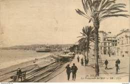 CPA Nice-La Promenade Du Midi-Timbre    L1286 - Other & Unclassified