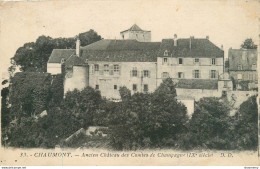 CPA Chaumont-Ancien Château Des Comtes De Champagne    L1286 - Chaumont