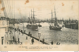 CPA Le Havre-L'avant Port Au Moment De La Marée-Timbre    L1286 - Non Classés