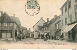 CPA Héricourt-Grande Rue-Entrée De La Ville-Timbre     L1289 - Other & Unclassified