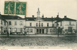 CPA Poissy-L'hôtel De Ville-Timbre     L1289 - Poissy