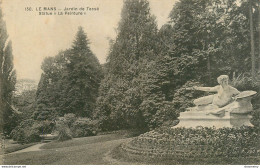 CPA Le Mans-Jardin De Tessé-Statue La Peinture    L1296 - Le Mans