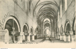 CPA Etretat-Intérieur De L'église    L1296 - Etretat