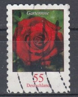 GERMANY Bundes 2675,used,falc Hinged - Roses