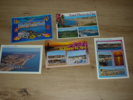 Vente En Lot De 5   CARTES  SUR  SAINT PIERRE LA MER - Other & Unclassified